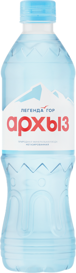 Вода минеральная ЛЕГЕНДА ГОР АРХЫЗ природная столовая негазированная, 0.5л, превью