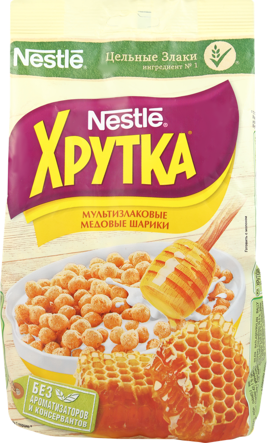 Готовый завтрак ХРУТКА Медовые шарики, 230г, предпросмотр