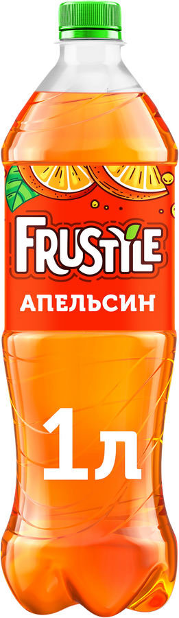 Напиток ФРУСТАЙЛ Апельсин ароматизированный сильногазированный, 1л, фото