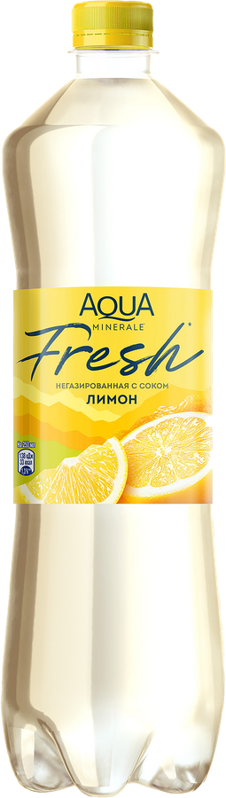 Вода питьевая AQUA MINERALE Juicy Лимон негазированная, 1л, предпросмотр