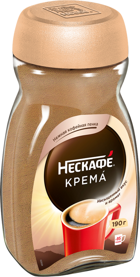 Кофе растворимый НЕСКАФЕ Classic Crema натуральный, 190г, предпросмотр