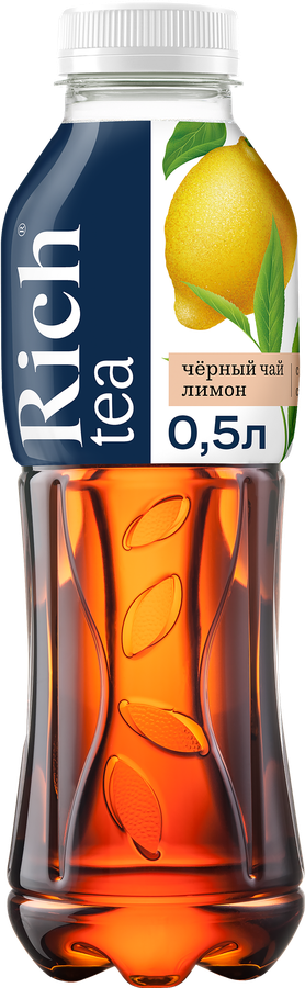 Напиток RICH Черный чай Лимон, 0.5л, превью