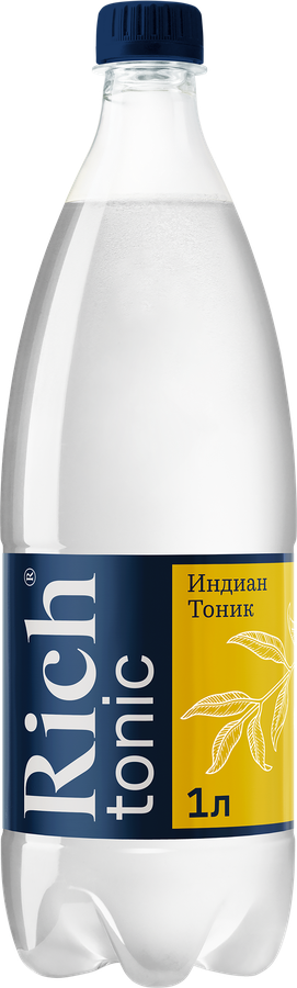 Напиток RICH Индиан Тоник сильногазированный, 1л, превью