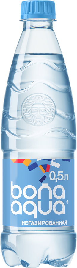 Вода питьевая BONA AQUA негазированная, 0.5л, превью