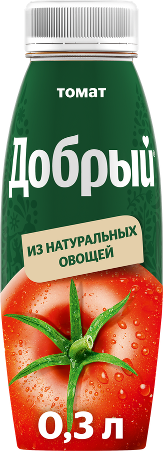 Нектар ДОБРЫЙ Томатный с сахаром и солью, 0.3л, превью