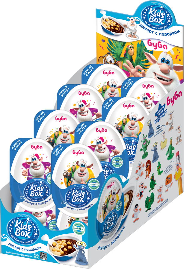 Десерт KIDSBOX с подарком, 20г, предпросмотр