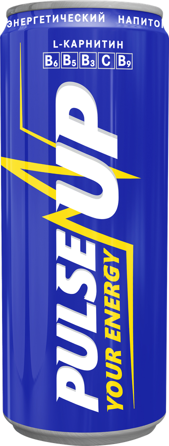 Напиток энергетический PULSEUP Energy тонизирующий газированный, 0.45л, превью