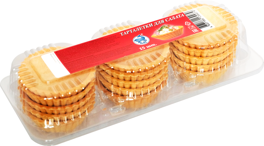 Тарталетки для икры, 180г, 30шт, предпросмотр