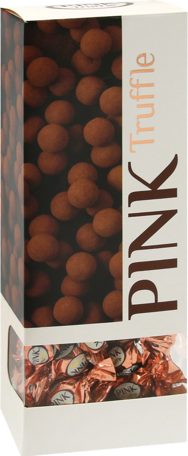 Конфеты глазированные PINK Truffle с комбинированными кремовыми начинками, 163г, предпросмотр