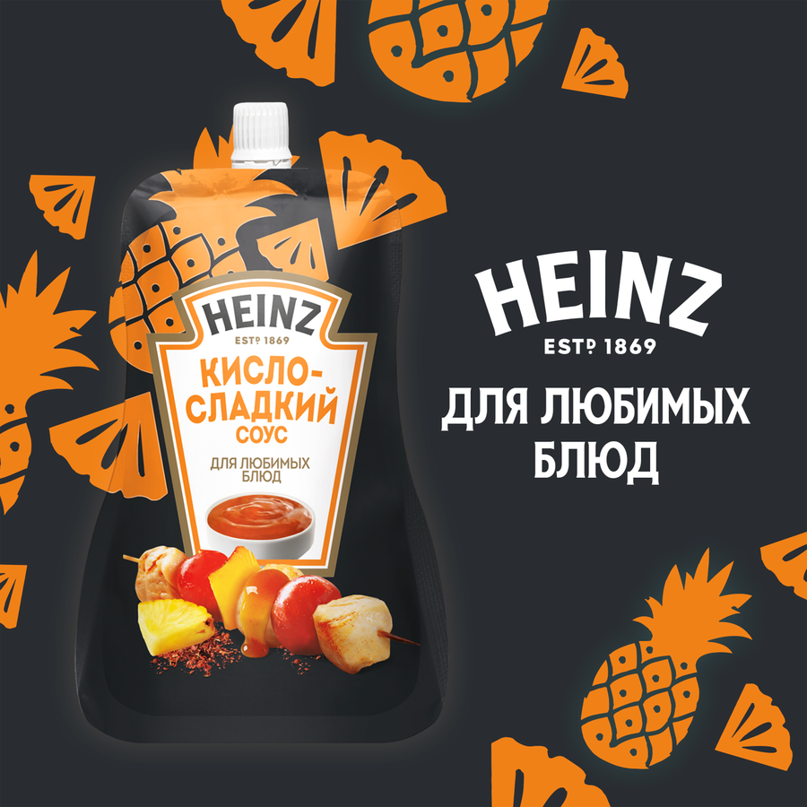 Соус деликатесный HEINZ Кисло-сладкий, 200г, превью