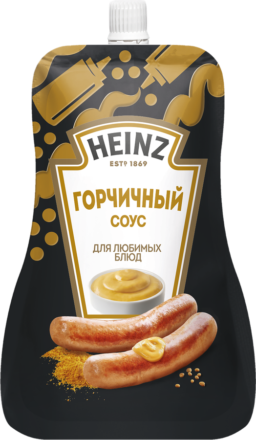 Соус HEINZ Горчичный, на основе растительных масел, 200г, превью