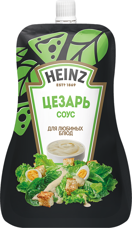 Соус HEINZ Цезарь, на основе растительных масел, 200г, превью