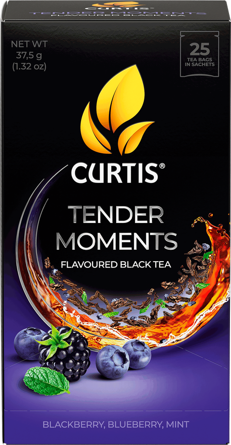 Чай черный CURTIS Tender Moments арома, 25пак, превью