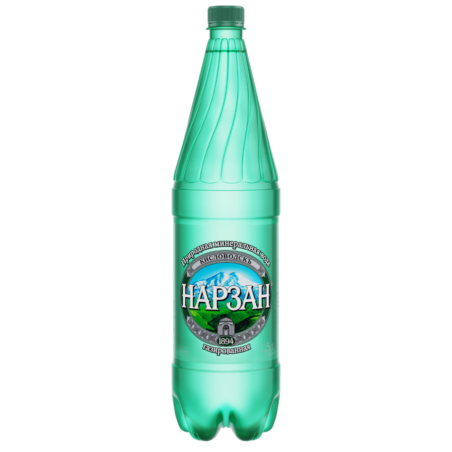 Вода минеральная НАРЗАН газированная, 1.5л, превью