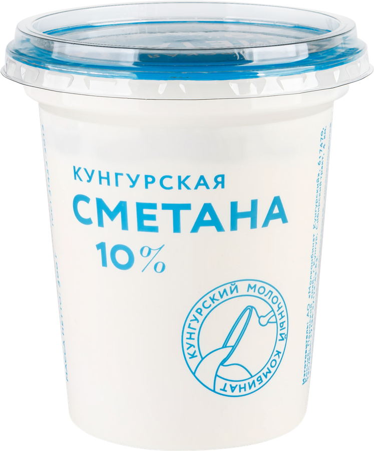 Сметана МК КУНГУРСКИЙ 10%, без змж, 300г, предпросмотр