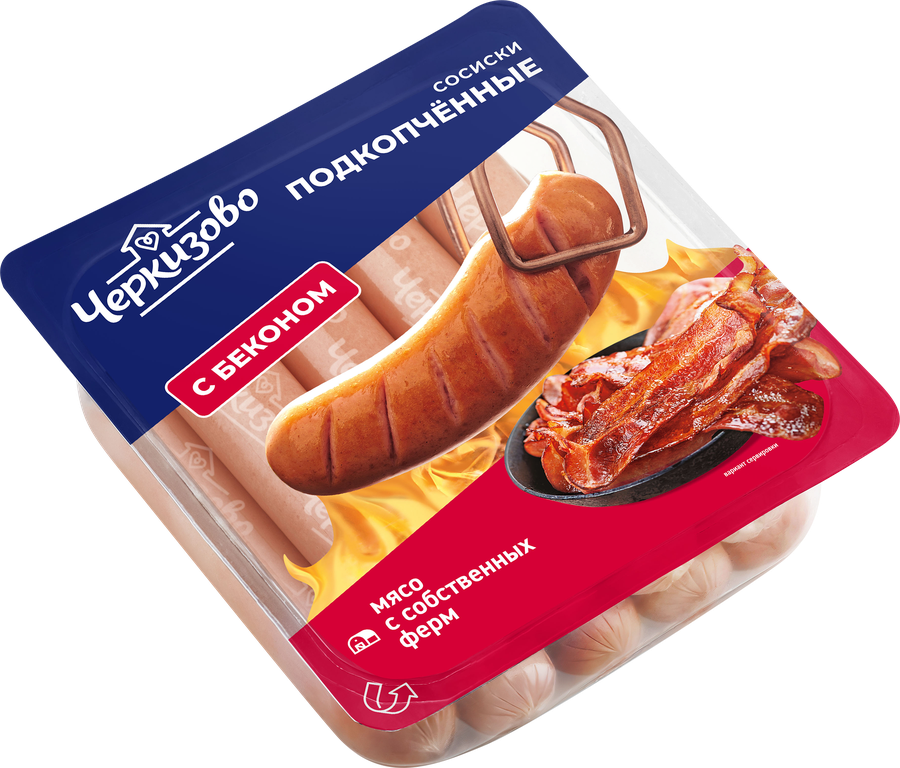 Сосиски ЧЕРКИЗОВО Подкопченные, 400г, предпросмотр