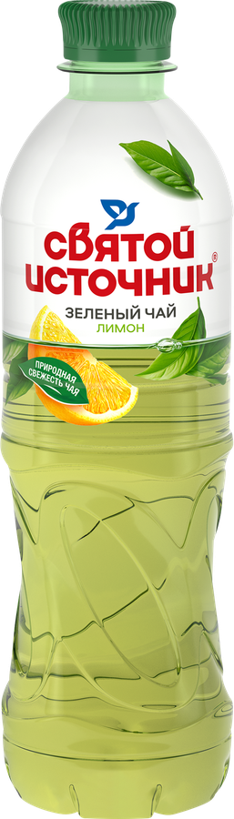 Напиток СВЯТОЙ ИСТОЧНИК Зеленый чай Лимон негазированный, 0.5л, предпросмотр