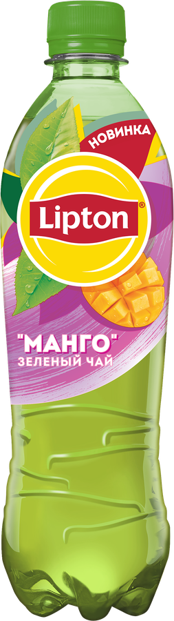 Напиток LIPTON Зеленый чай со вкусом манго негазированный, 0.5л, превью