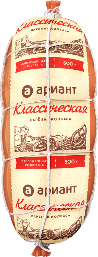 Колбаса вареная АРИАНТ Классическая, 500г, превью