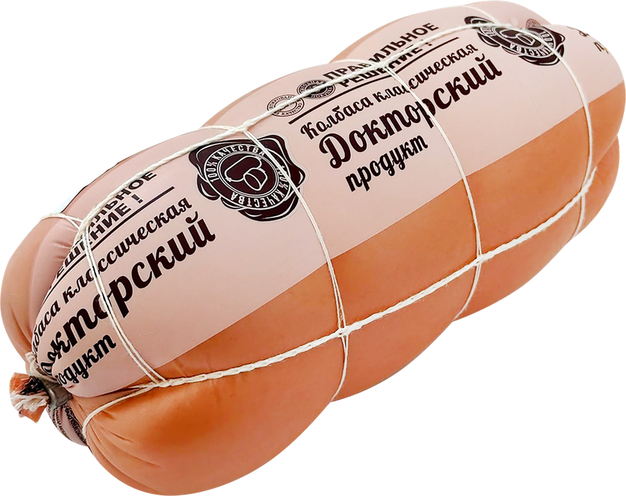Колбаса вареная ПРАВИЛЬНОЕ РЕШЕНИЕ Классическая куриная, 2-й сорт, 900г, превью