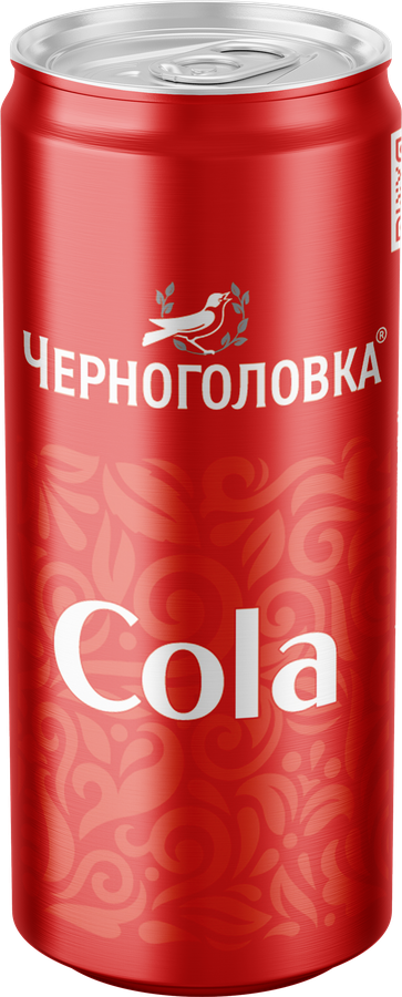 Напиток ЧЕРНОГОЛОВКА Кола сильногазированный, 0.33л, предпросмотр