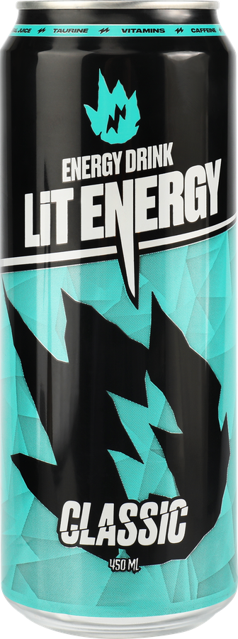 Напиток энергетический LIT ENERGY Classic со вкусом клюквы и барбариса, 0.45л, превью