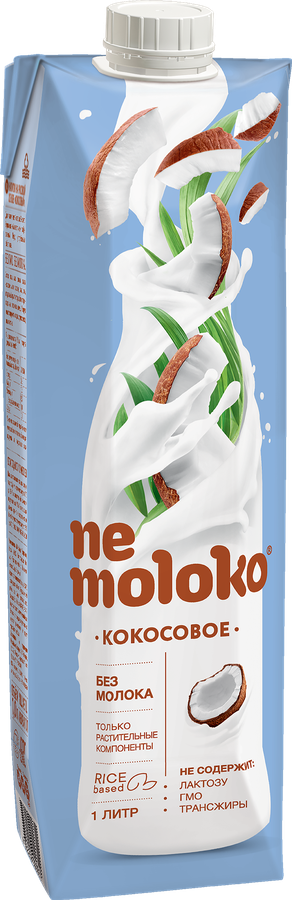 Напиток на рисовой основе NEMOLOKO Кокос, 1000мл, превью