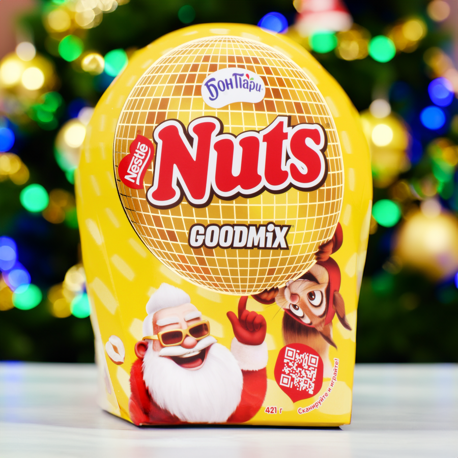 Набор подарочный NUTS Диско-шар, 421г, превью