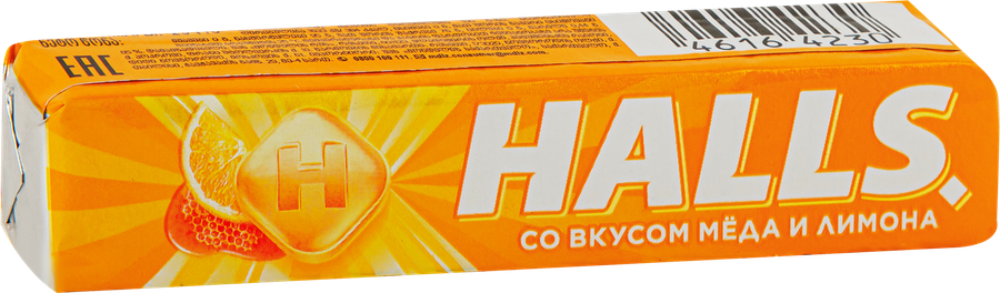 Карамель леденцовая HALLS Мед и лимон, 25г, превью