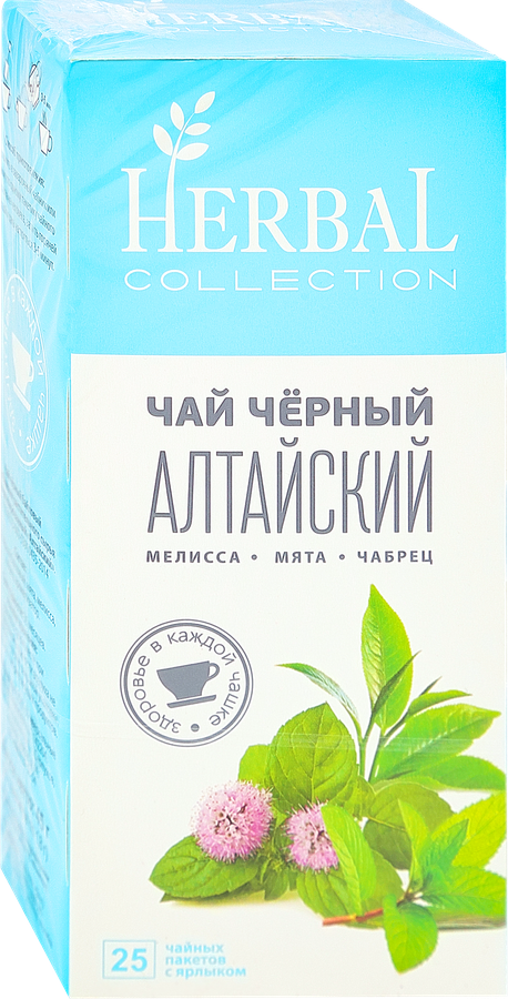 Чай черный ХЭРБАЛ КОЛЛЕКШН Алтайский, 25пак, предпросмотр