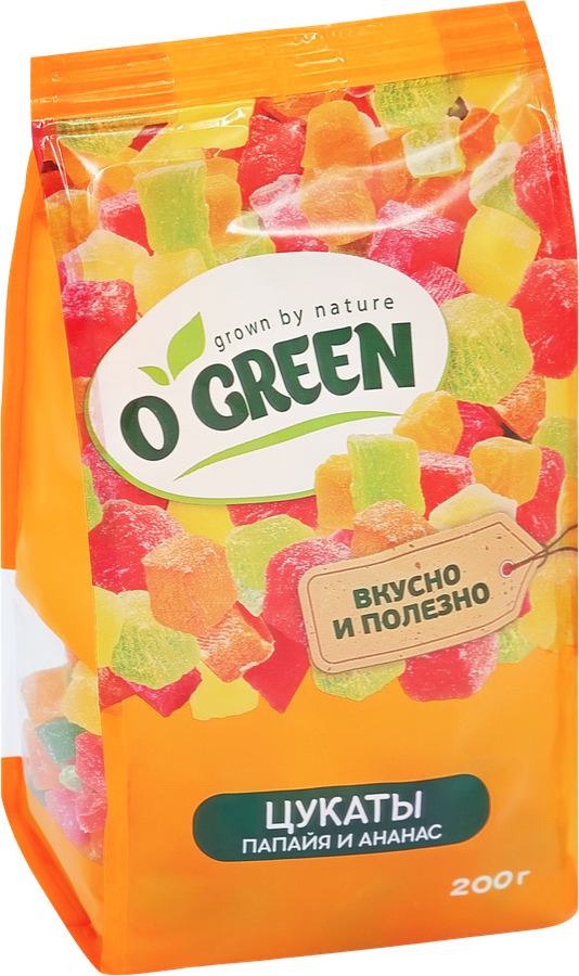 Смесь цукатов O`GREEN, 200г, предпросмотр