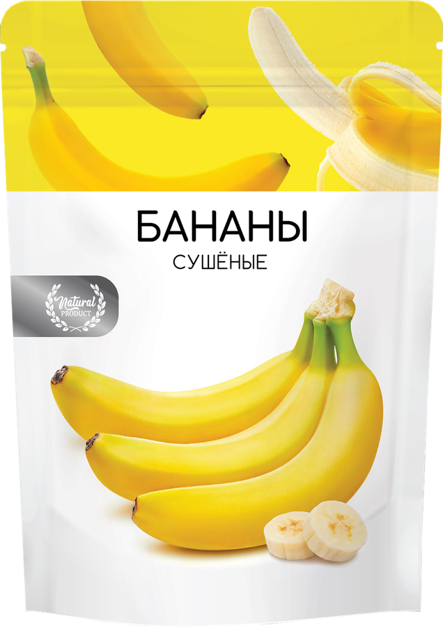 Бананы сушеные, 100г, вид