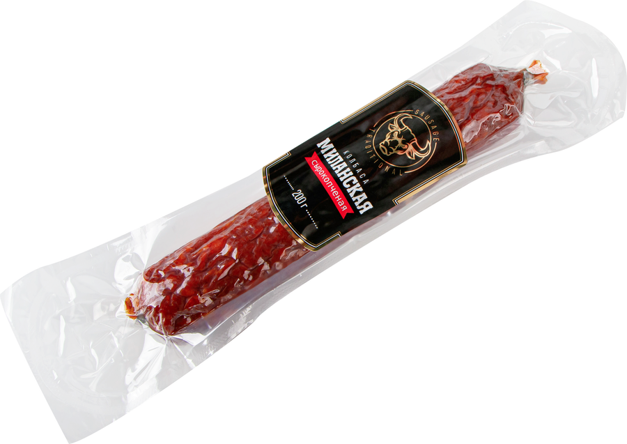 Колбаса сырокопченая Миланская, 200г, превью
