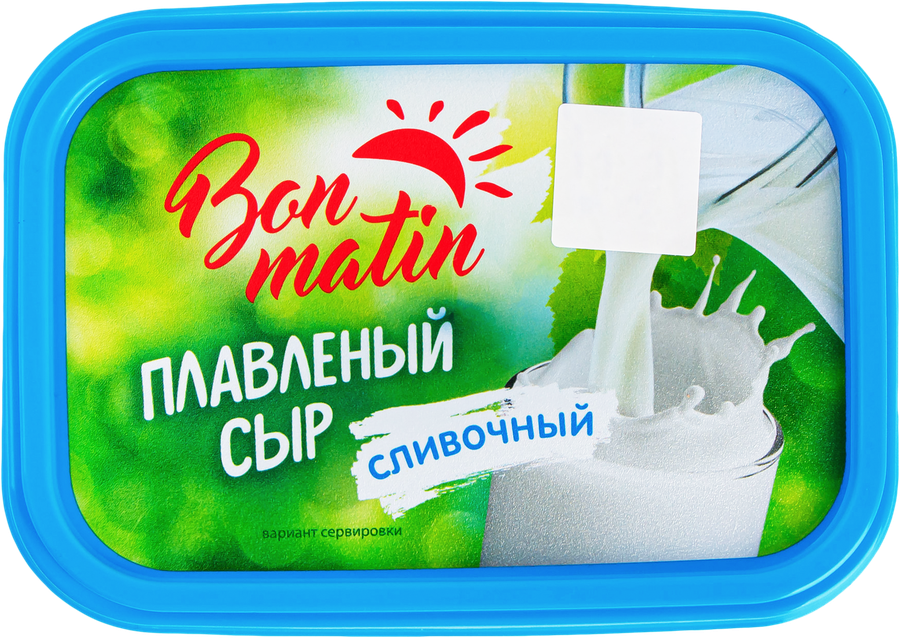 Сыр плавленый БОН МАТИН Сливочный, без змж, 200г, предпросмотр