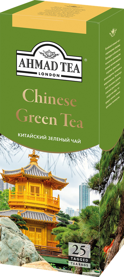 Чай зеленый AHMAD TEA Китайский, 25пак, превью