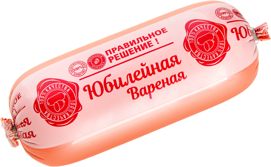 Колбаса вареная ПРАВИЛЬНОЕ РЕШЕНИЕ Юбилейная, 500г, предпросмотр