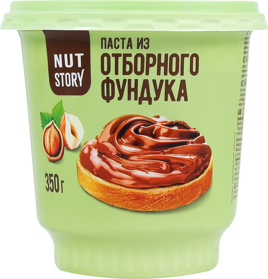 Паста шоколадно-ореховая NUT STORY, 350г, превью