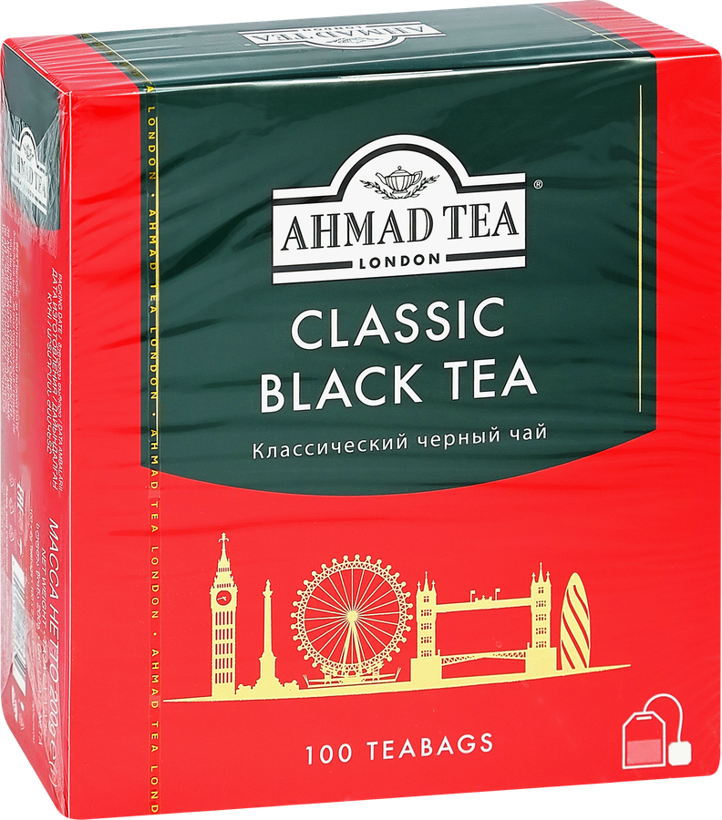 Чай черный AHMAD TEA Классический, 100х2г, превью