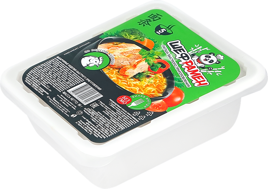 Лапша ШЕФ РАМЕН со вкусом курицы, 90г, предпросмотр