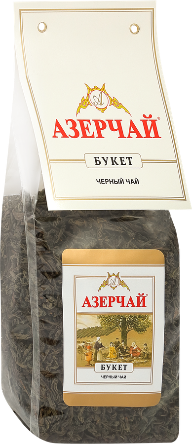 Чай черный АЗЕРЧАЙ Букет, листовой, 200г, превью