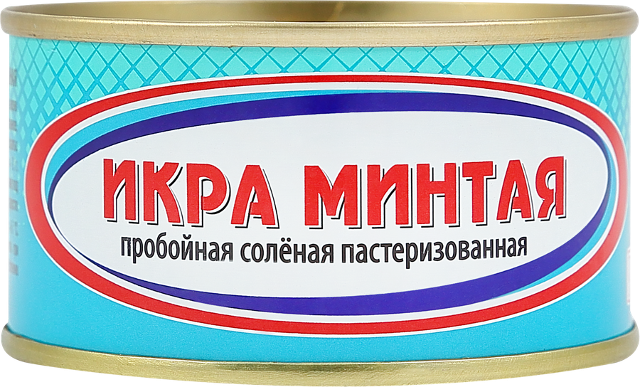 Икра минтая НЕВОД пастеризованная, 120г, превью