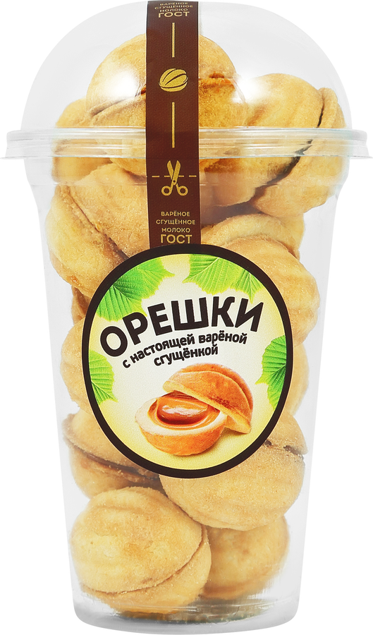 Орешки с вареной сгущенкой, 300г, превью