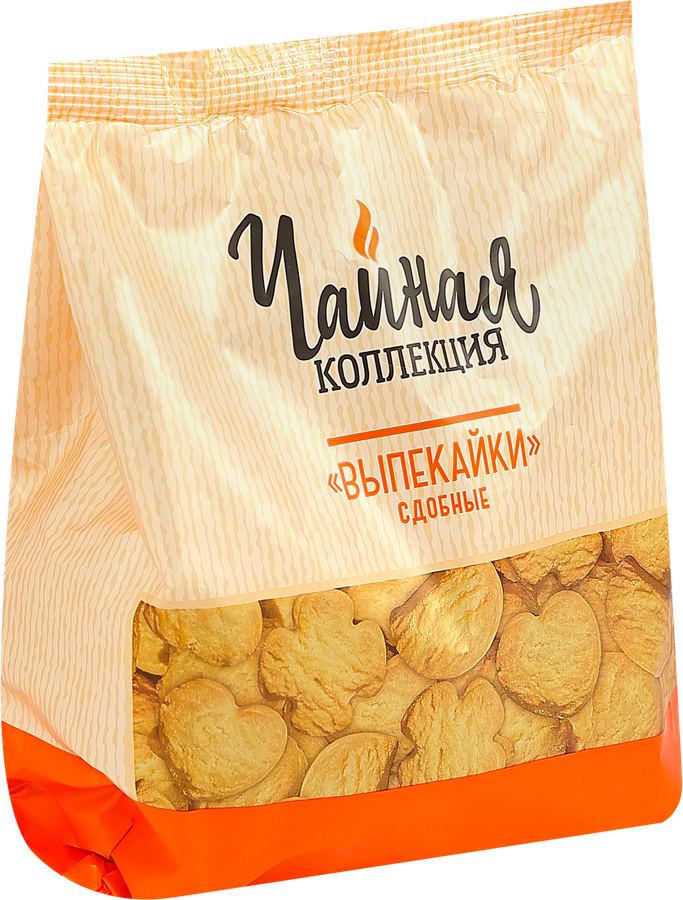 Печенье сдобное ЧАЙНАЯ КОЛЛЕКЦИЯ Выпекайки, 350г, превью