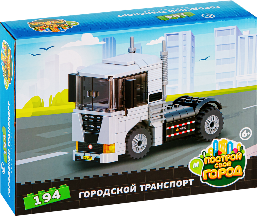 Конструктор Городской транспорт, в ассортименте, предпросмотр