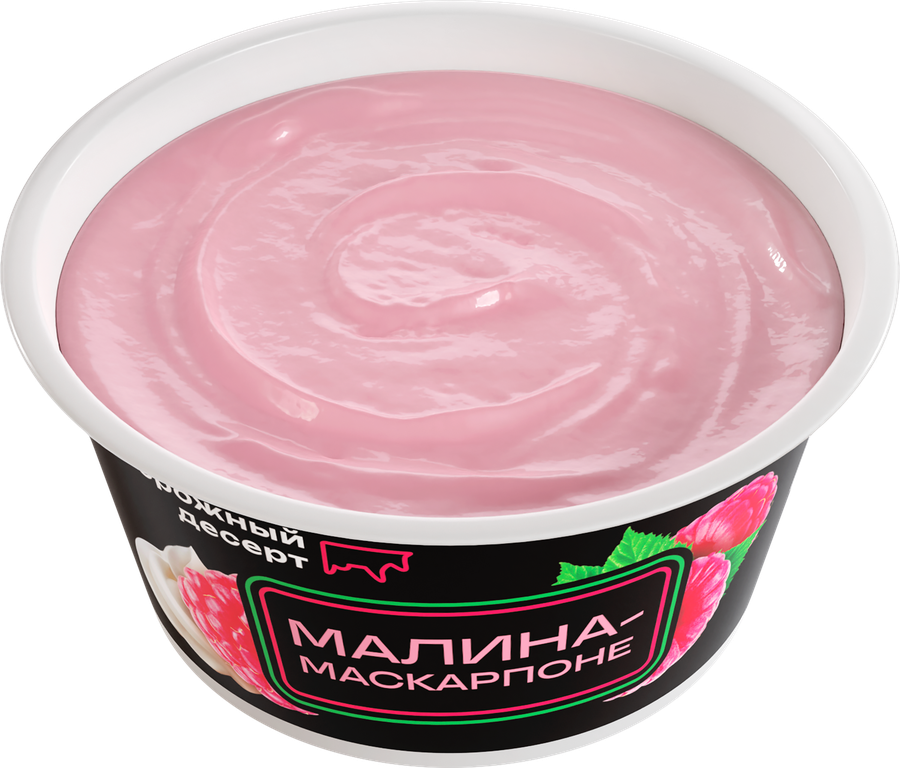 Десерт творожный ИРБИТСКИЙ Малина, маскарпоне 6%, без змж, 120г, превью