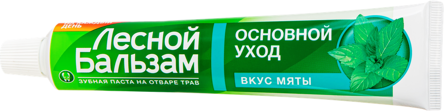 Зубная паста ЛЕСНОЙ БАЛЬЗАМ со вкусом мяты, 75мл, предпросмотр