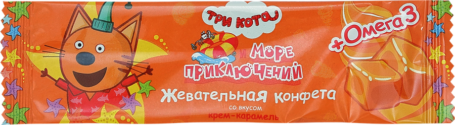 Конфета жевательная ТРИ КОТА, 11г, предпросмотр