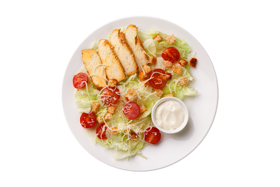 Салат Цезарь КИТЫ ЕДЫ с курицей 200г, шт., предпросмотр