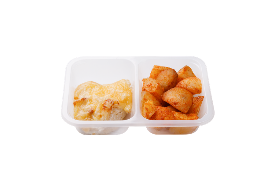 Грудка куриная КИТЫ ЕДЫ с ананасами под сыром с картофелем 270г, шт., превью