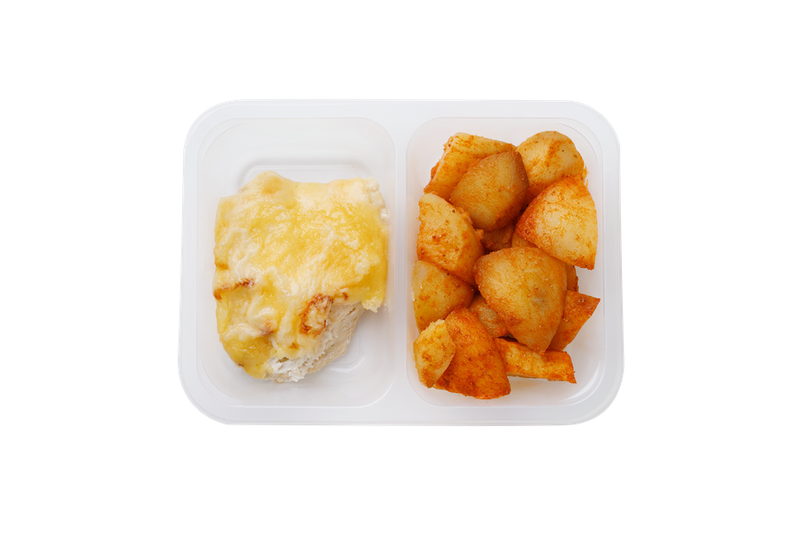 Грудка куриная КИТЫ ЕДЫ с ананасами под сыром с картофелем 270г, шт., предпросмотр